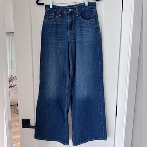 Old Navy Dark Blue Flare Jeans